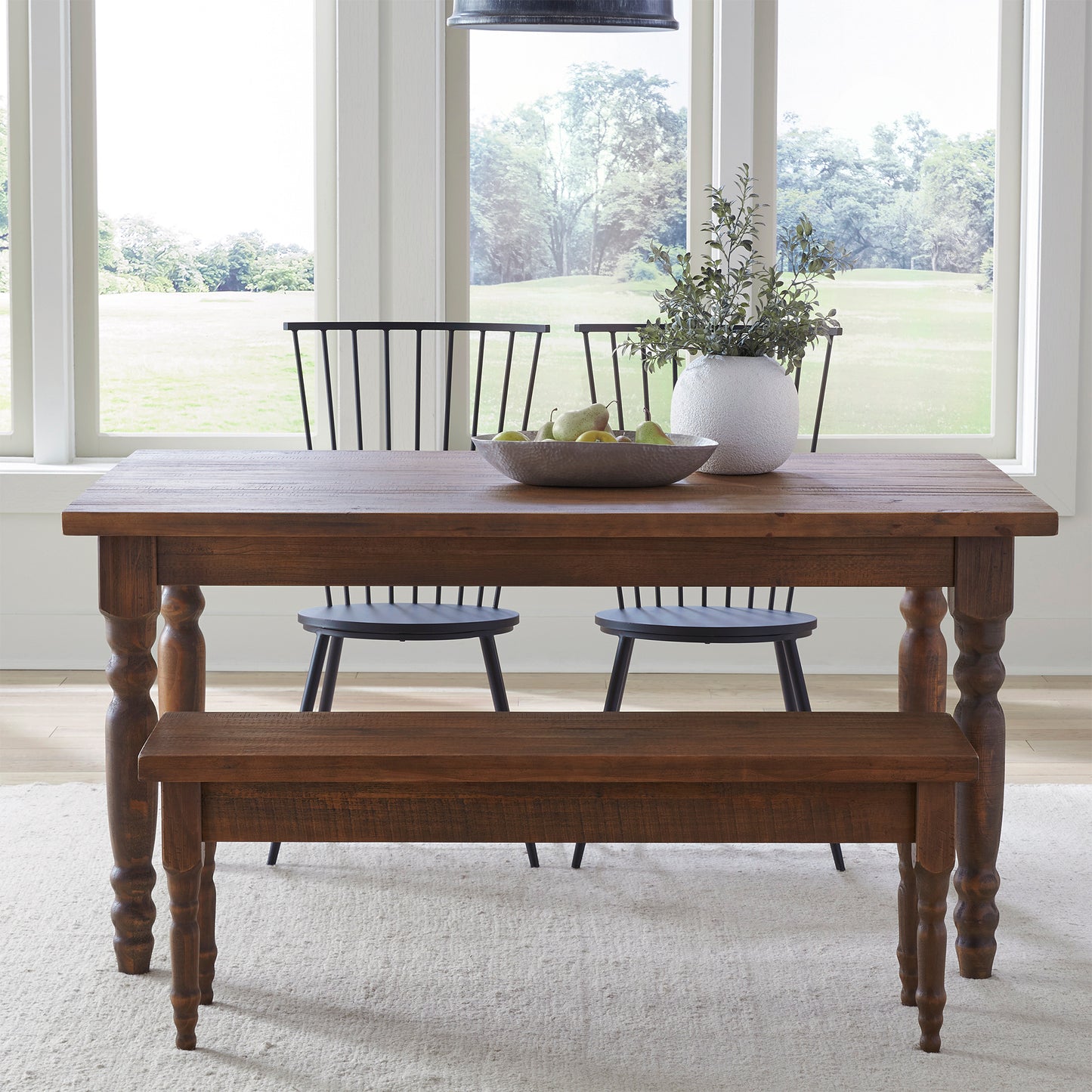 Valerie Solid Wood Bench