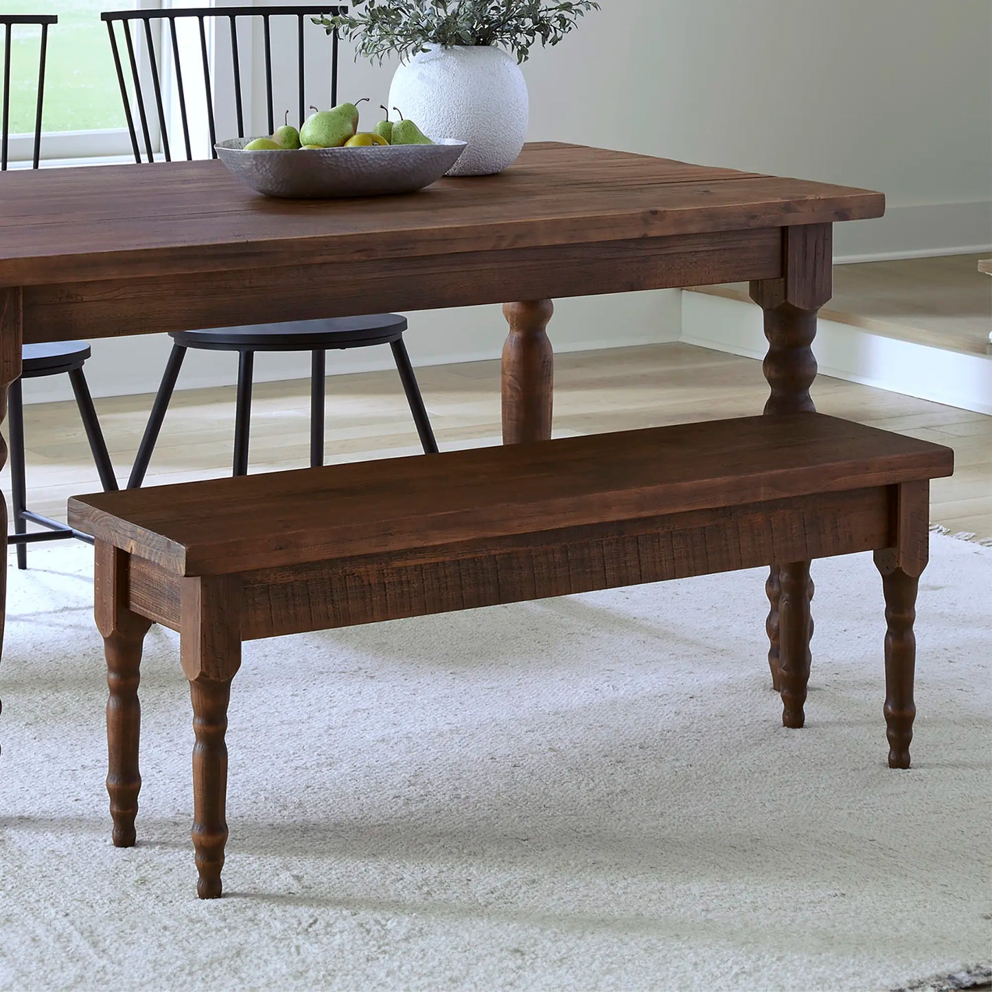 Valerie Solid Wood Bench