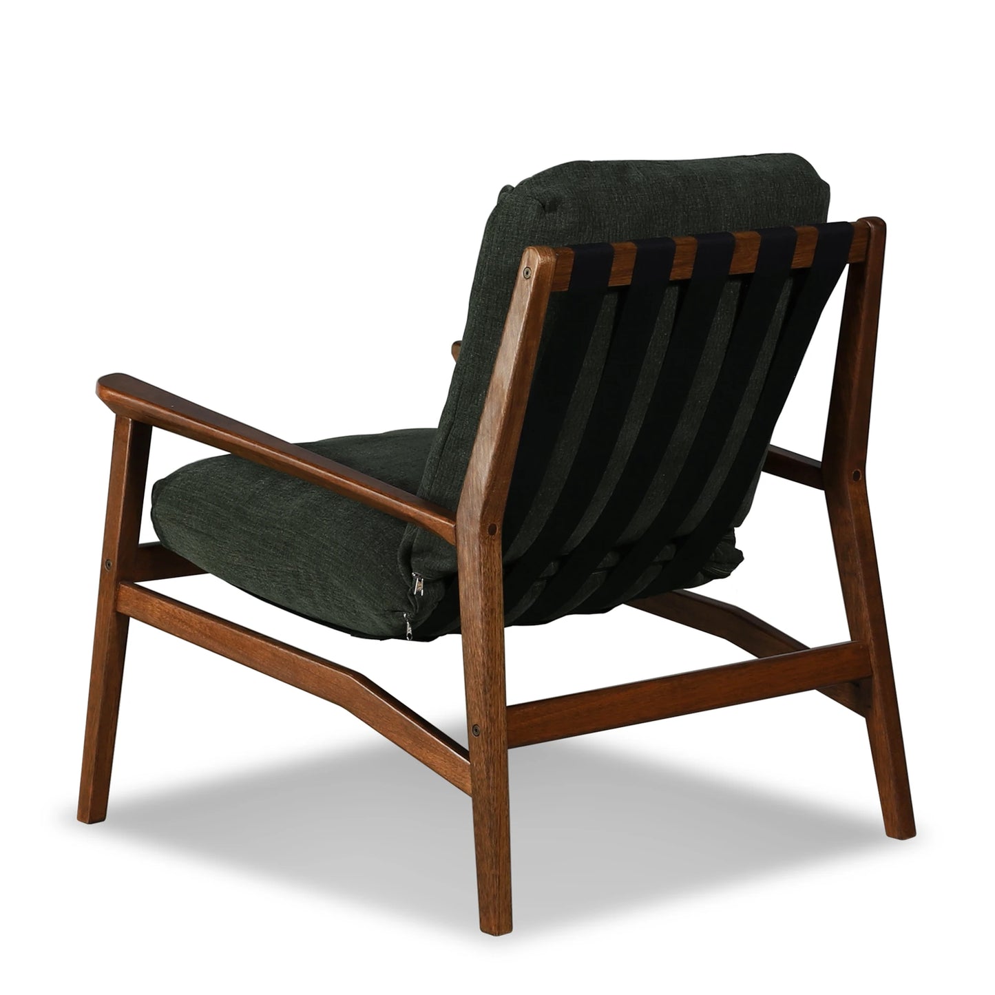 Mid Century Lounge Chair + Ottoman