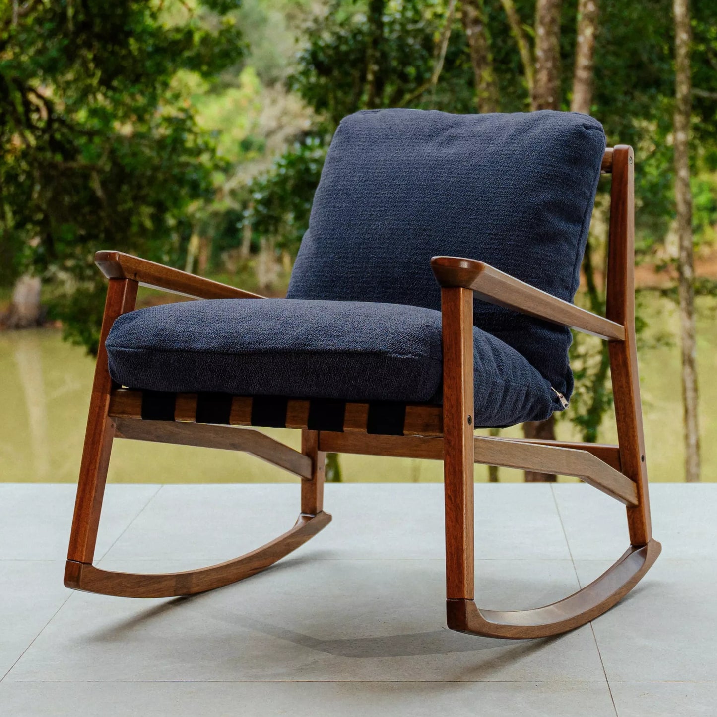 Mid Century Rocking Chair