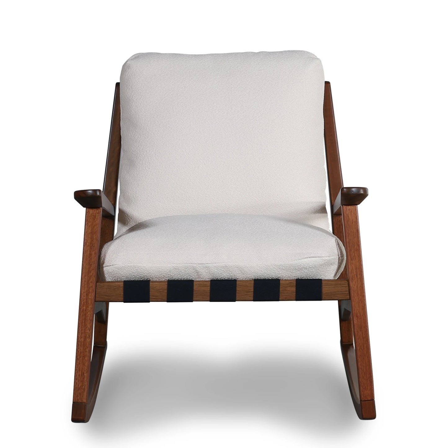 Mid Century Rocking Chair + Ottoman