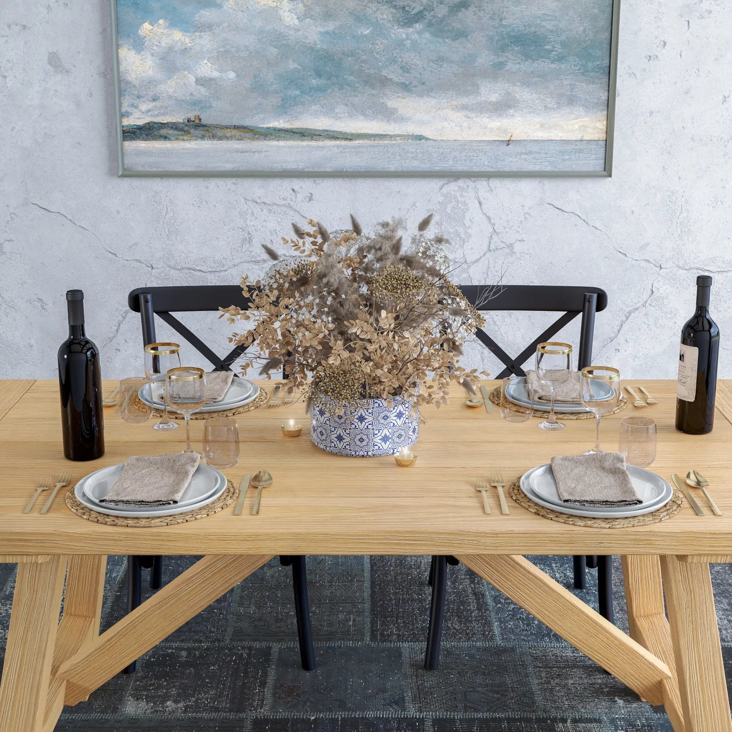Cascais 72" Rectangular Dining Table