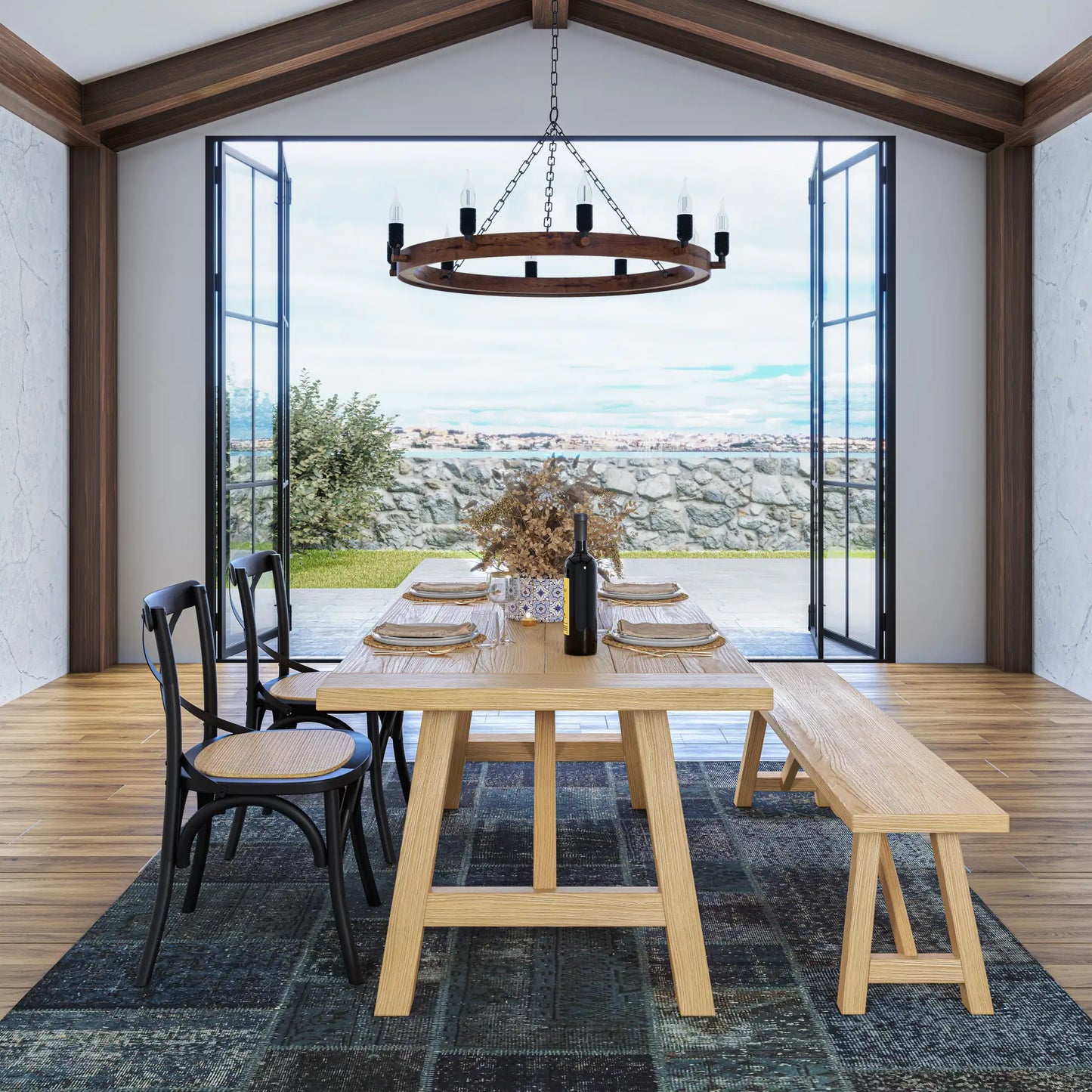 Cascais 72" Rectangular Dining Table