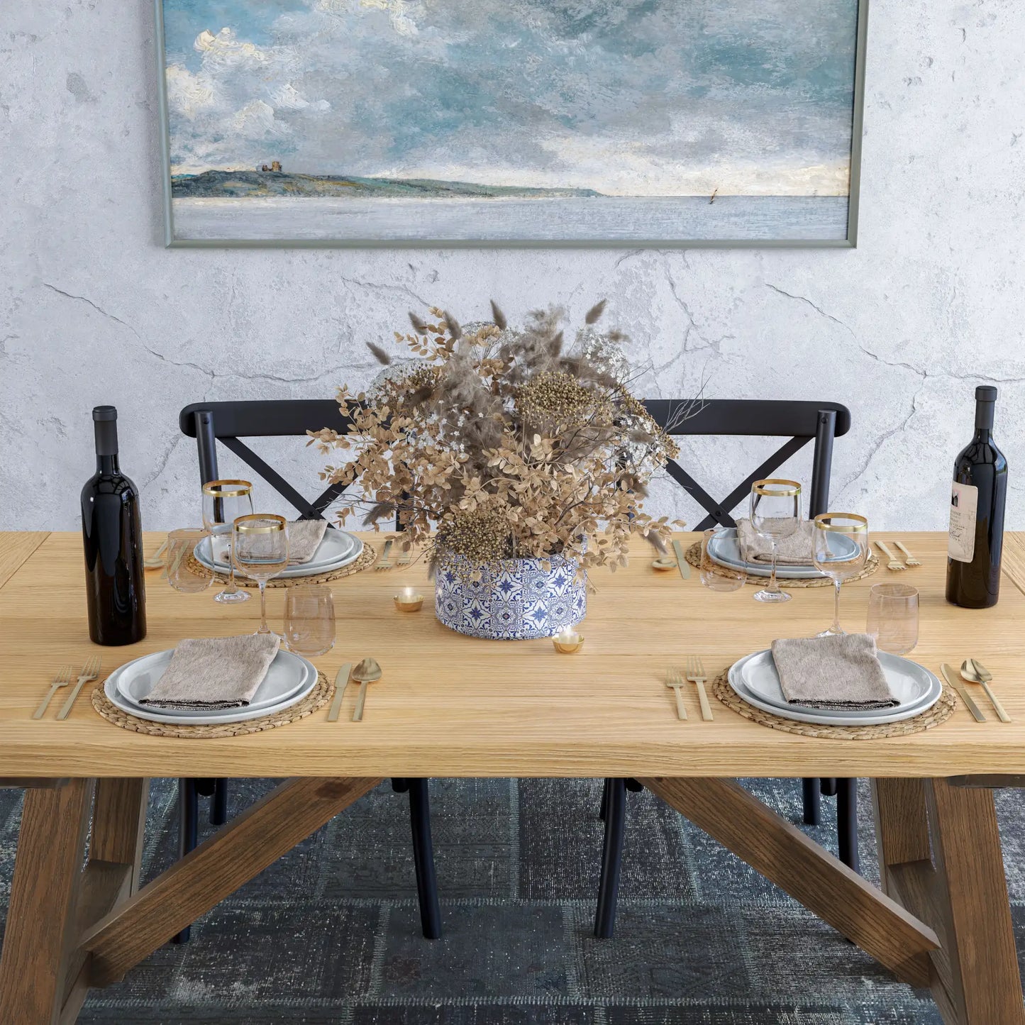 Cascais 72" Rectangular Dining Table
