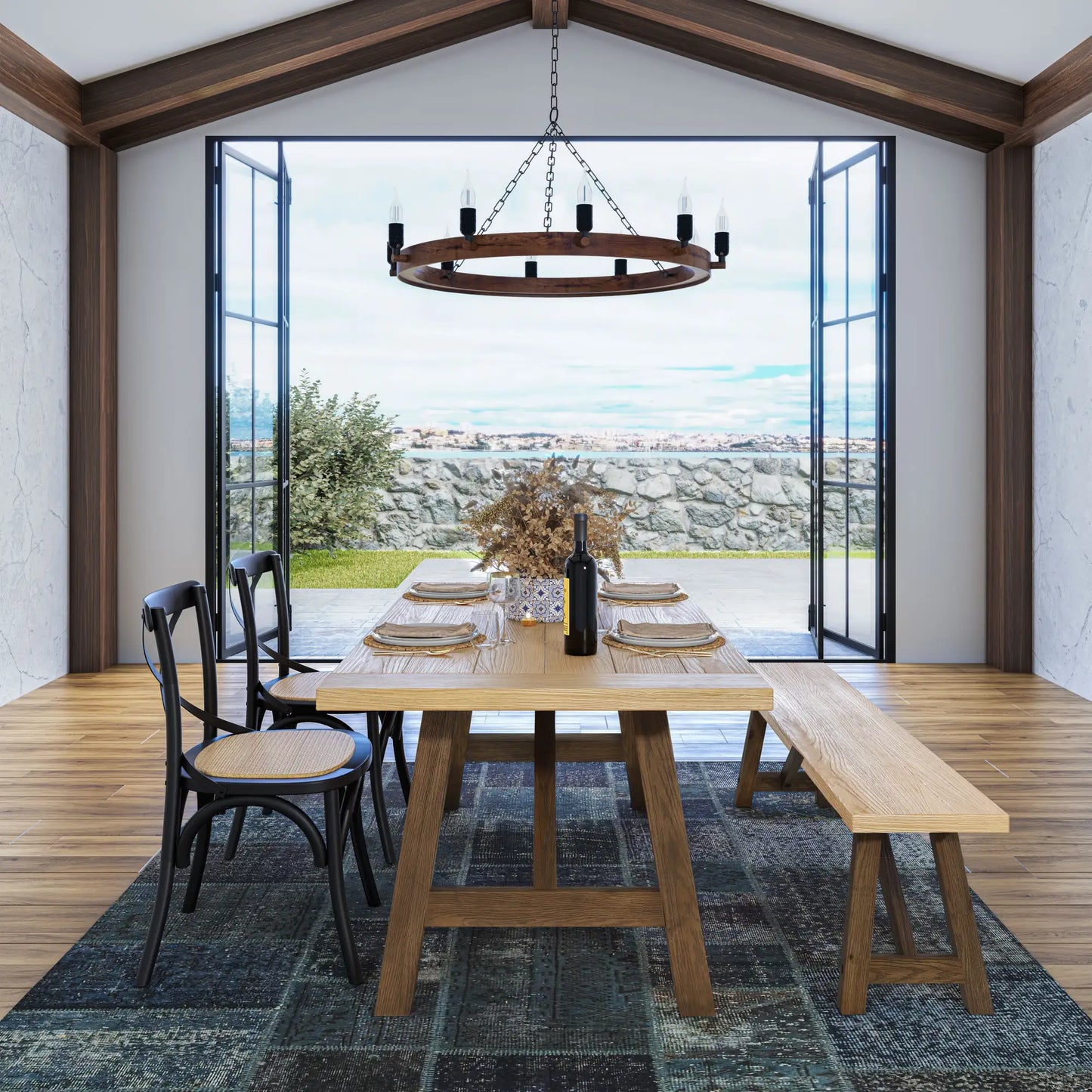 Cascais 72" Rectangular Dining Table