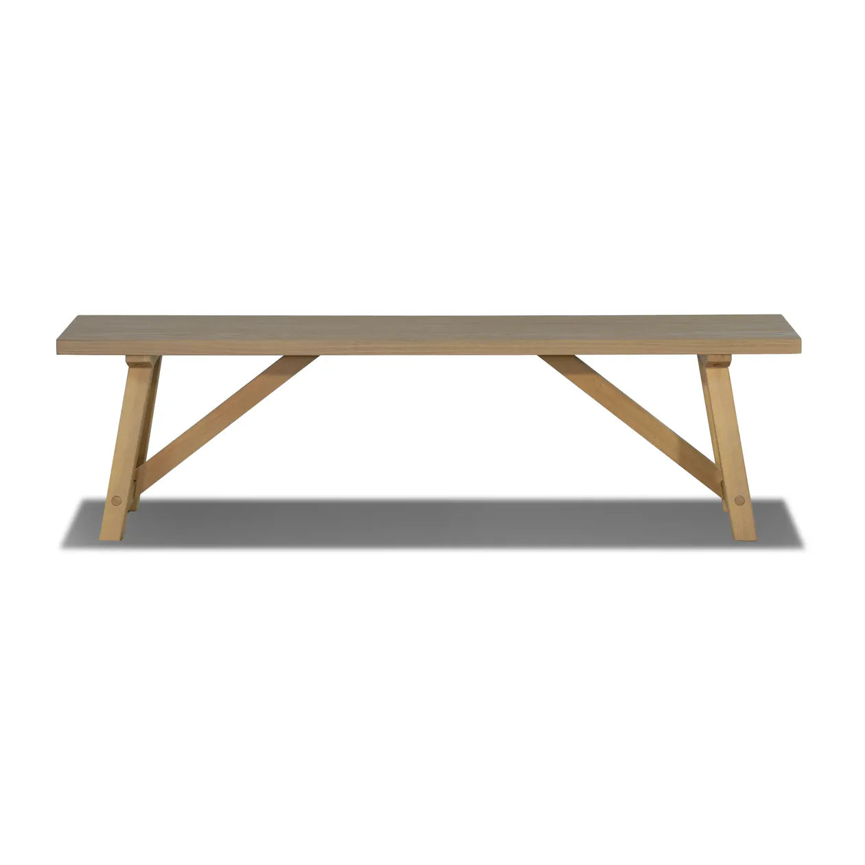 Cascais 72" Table & Bench Dining Set (3-piece)