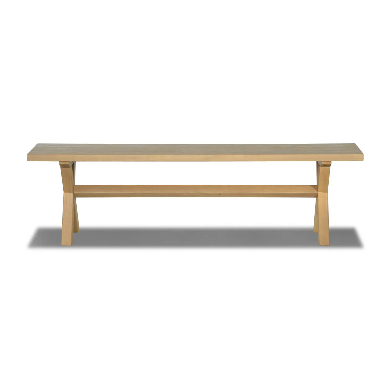 Cascais 72" Table & Bench Dining Set (3-piece)