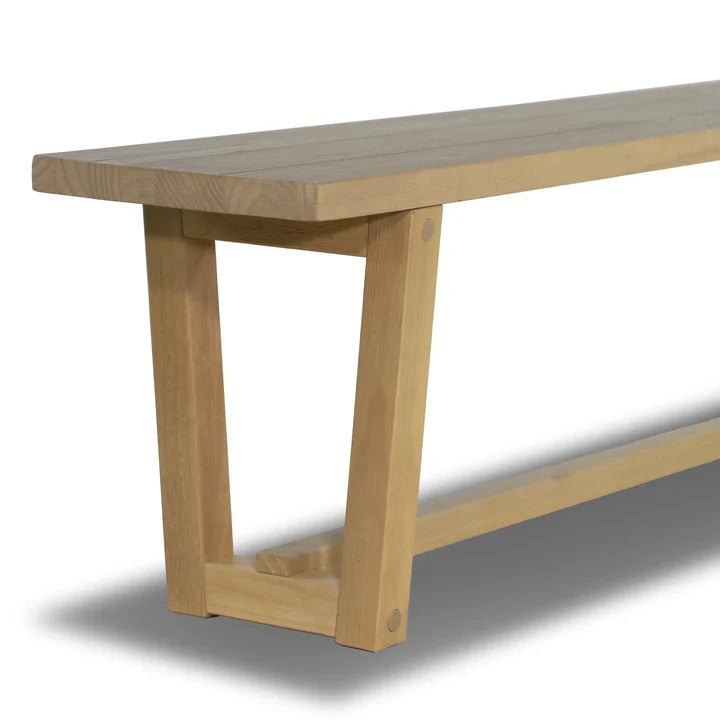 Cascais 72" Table & Bench Dining Set (3-piece)