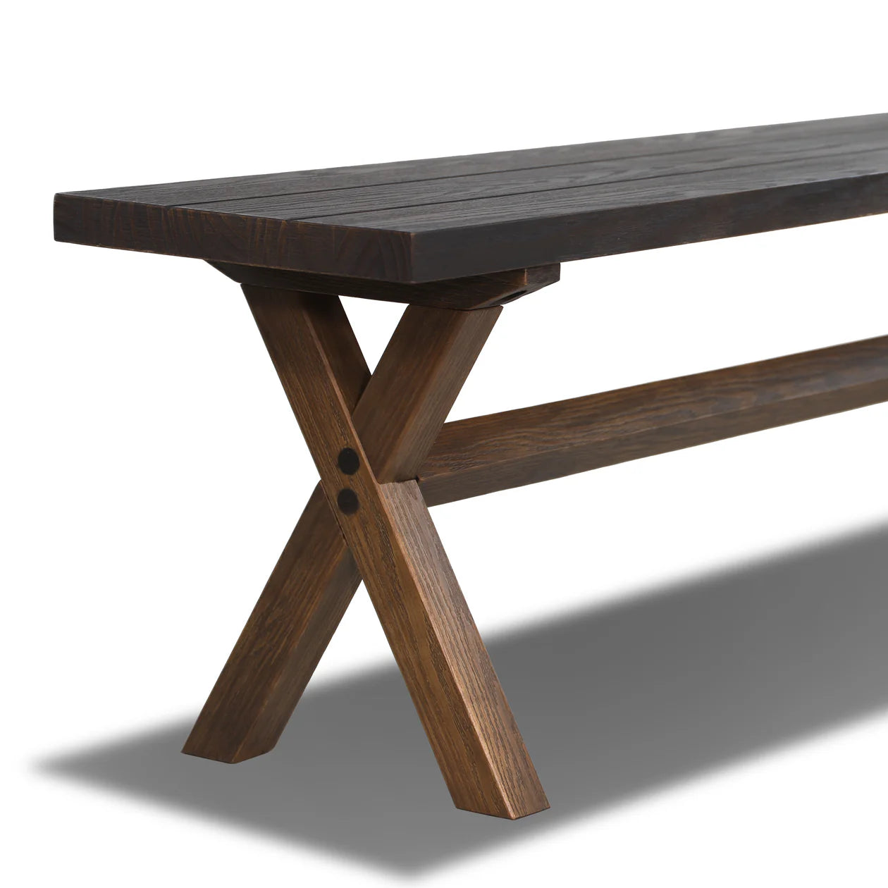 Cascais 72" Table & Bench Dining Set (3-piece)