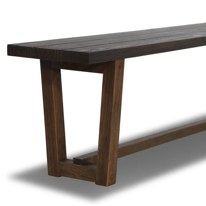 Cascais 72" Table & Bench Dining Set (3-piece)