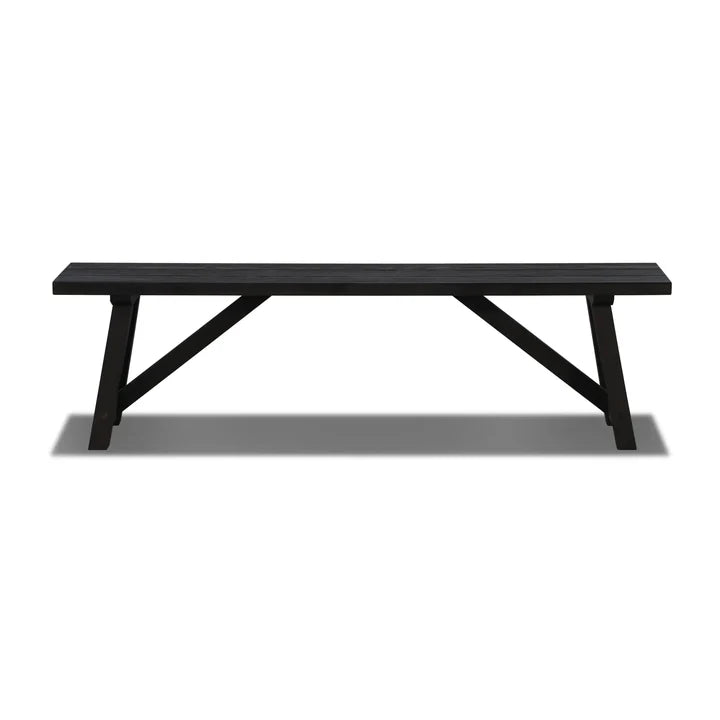 Cascais 72" Table & Bench Dining Set (3-piece)