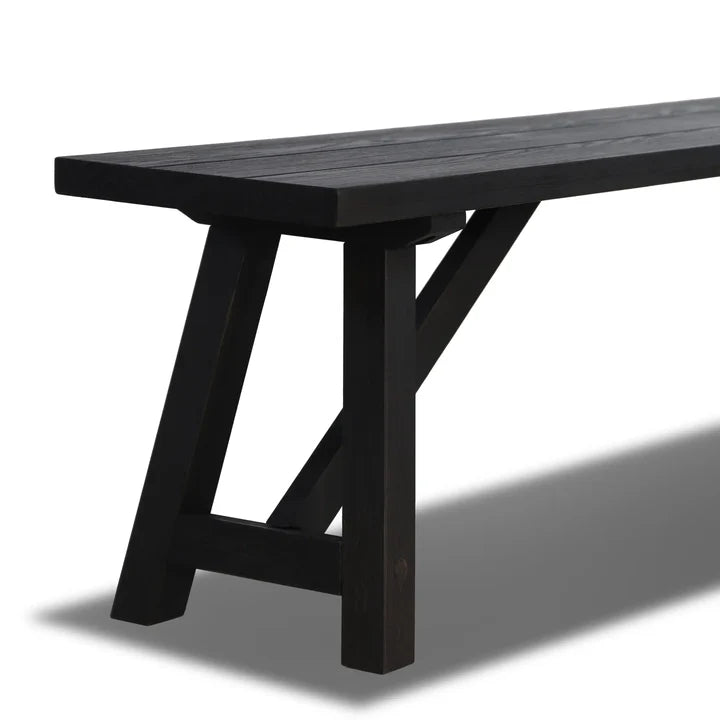Cascais 72" Table & Bench Dining Set (3-piece)