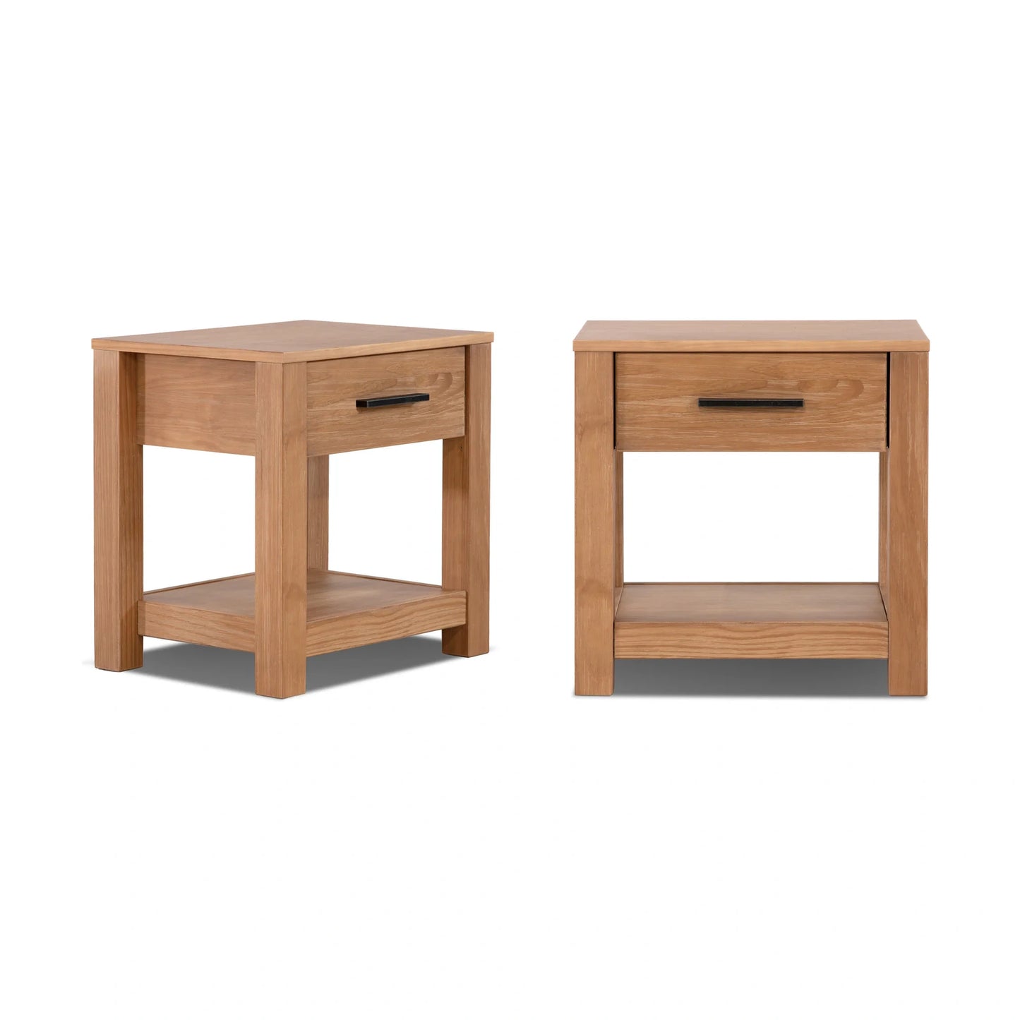 Loft One-Drawer Nightstand Set (Set of 2)