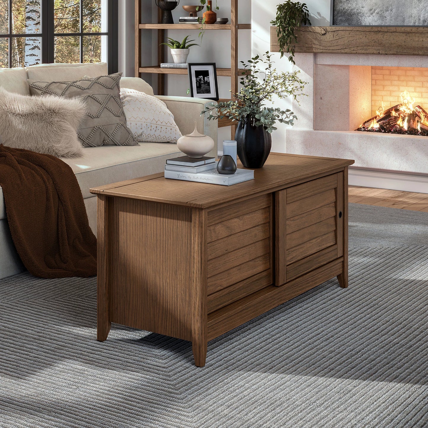 Greenport Storage Bench