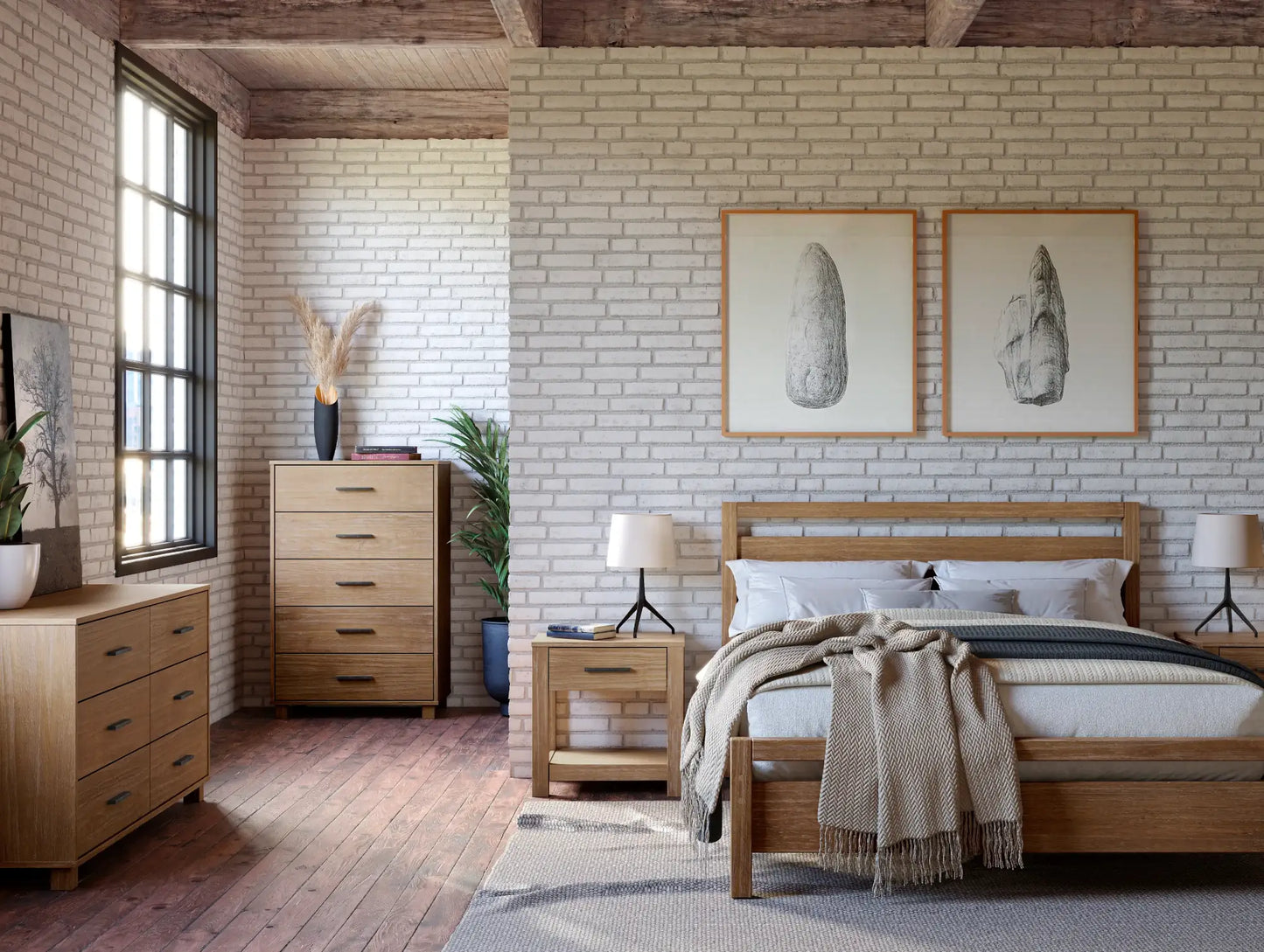 Loft Bedroom Set (5-piece)