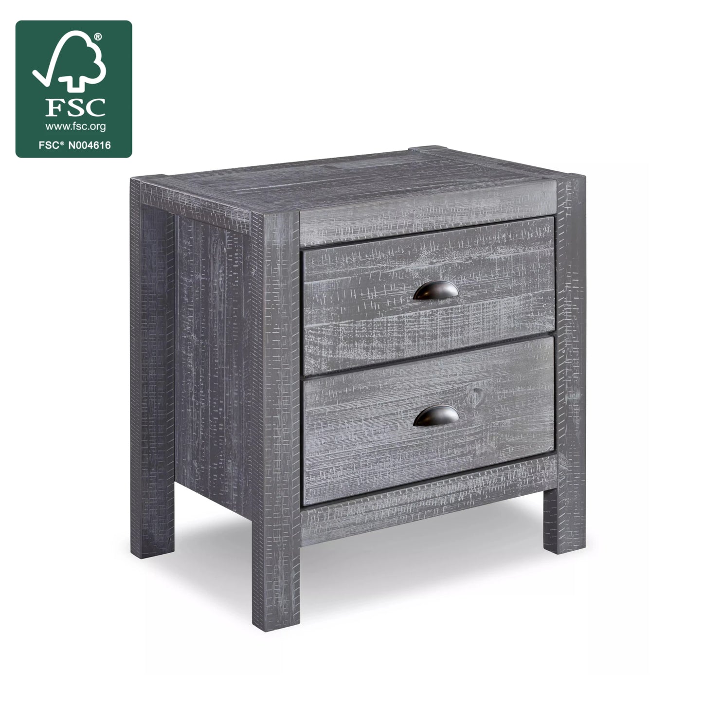 Montauk Two-Drawer Nightstand