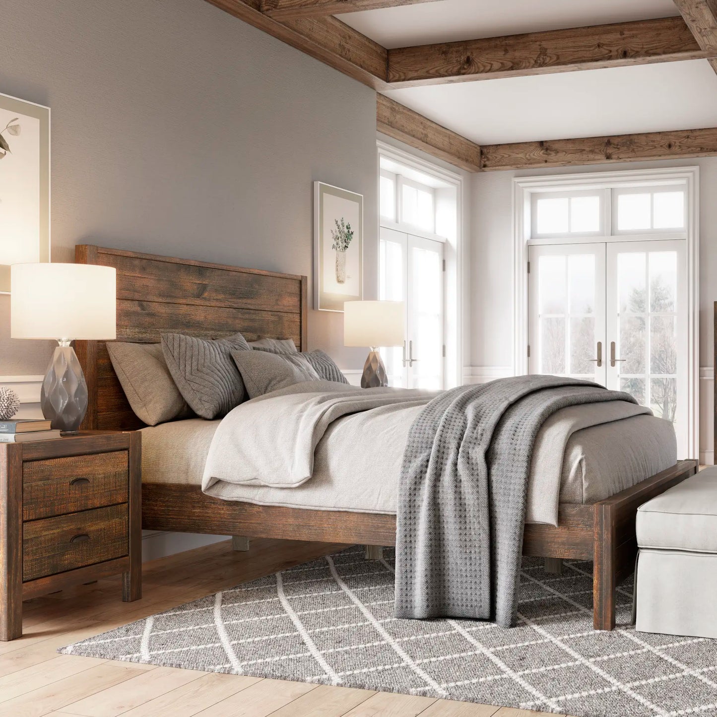 Montauk Solid Wood Bed