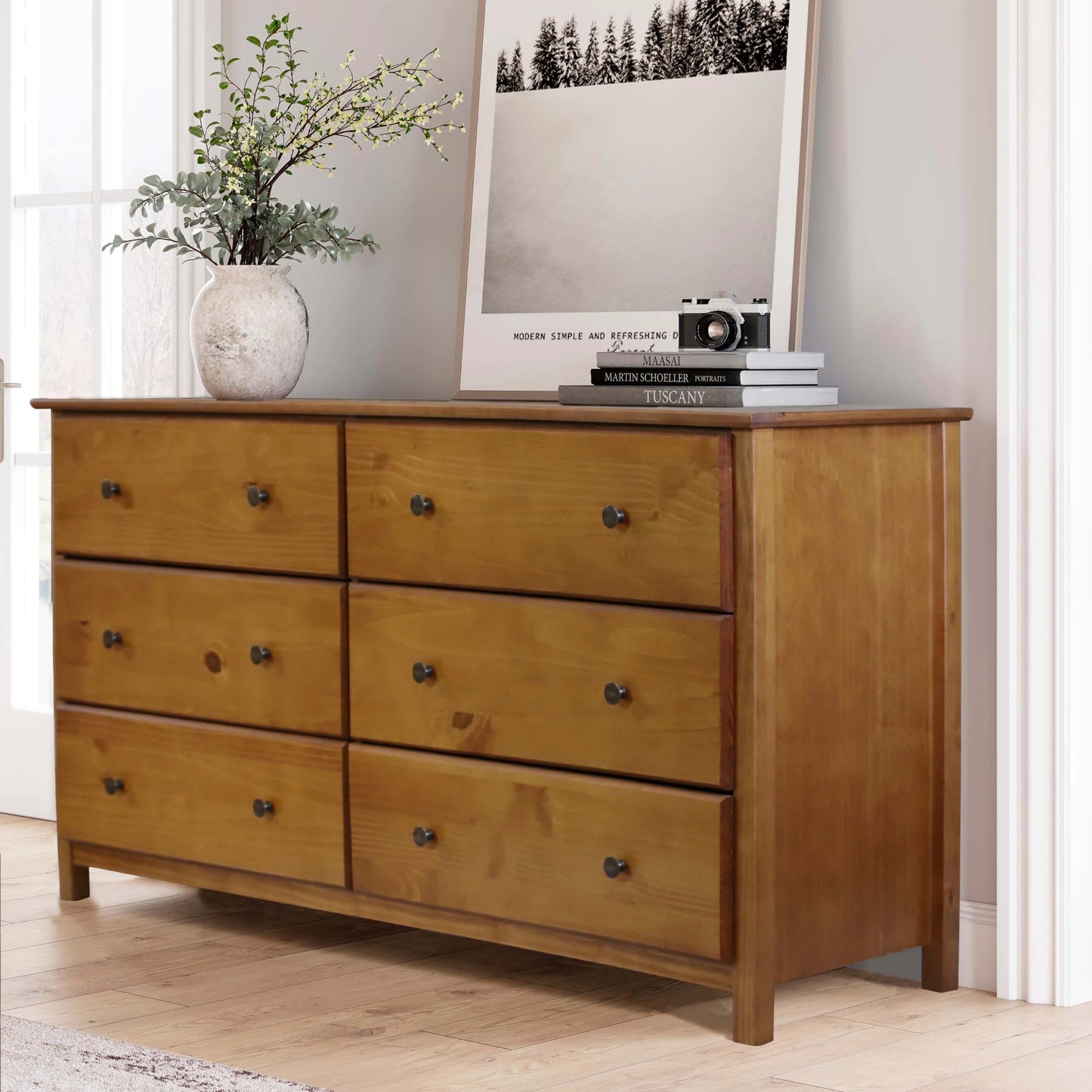 Shaker 6-Drawer Dresser