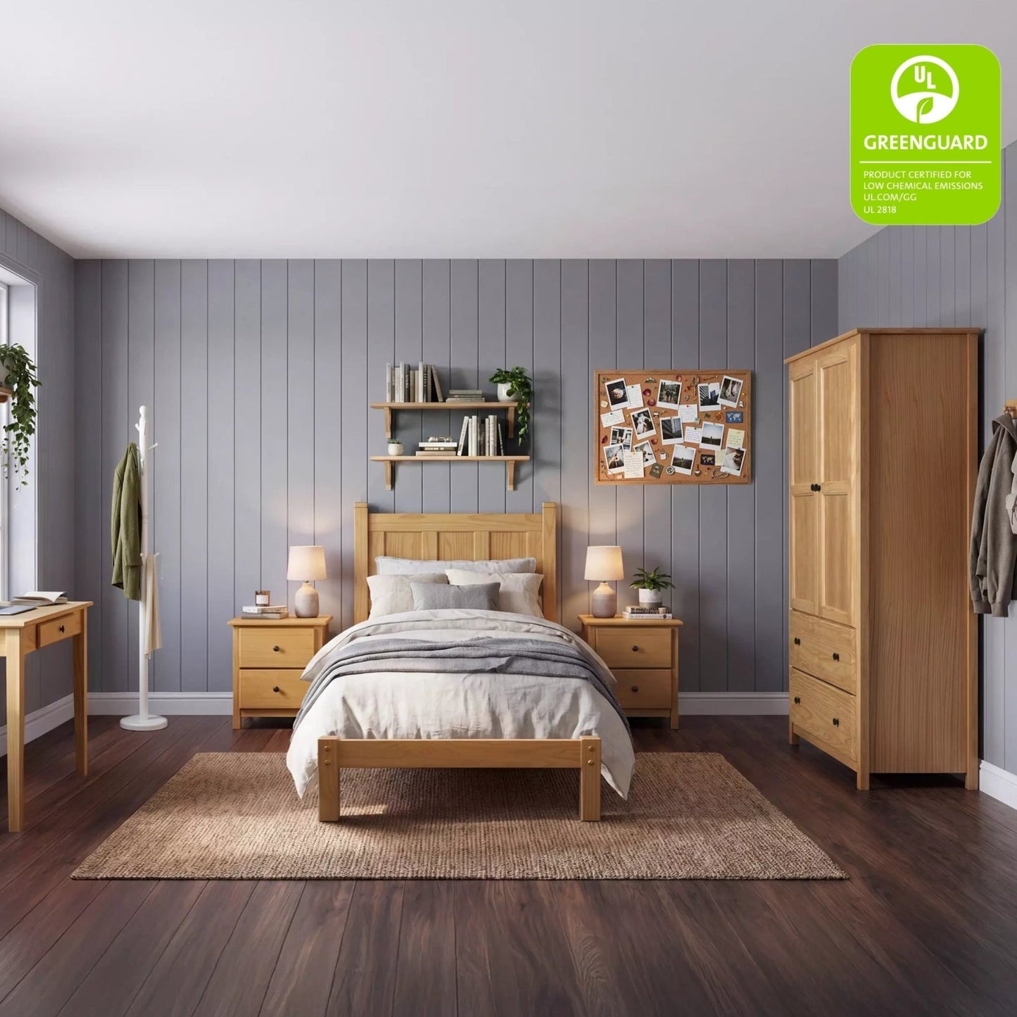 Shaker Panel Platform Bed