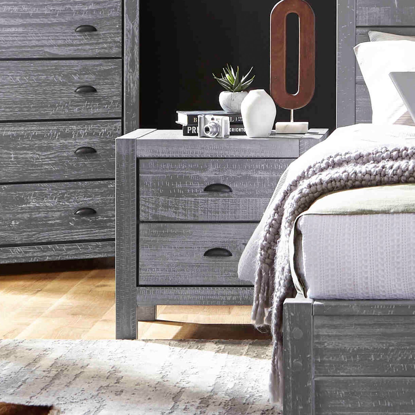 Montauk Two-Drawer Nightstand
