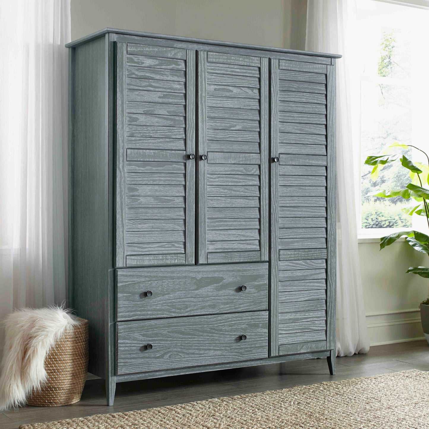 Greenport 3-Door Wardrobe