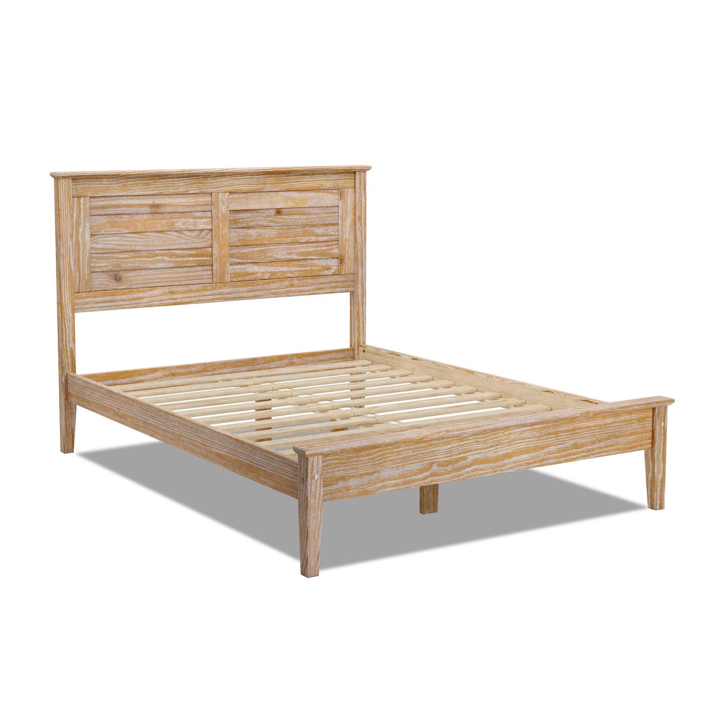 Greenport Louvered Platform Bed