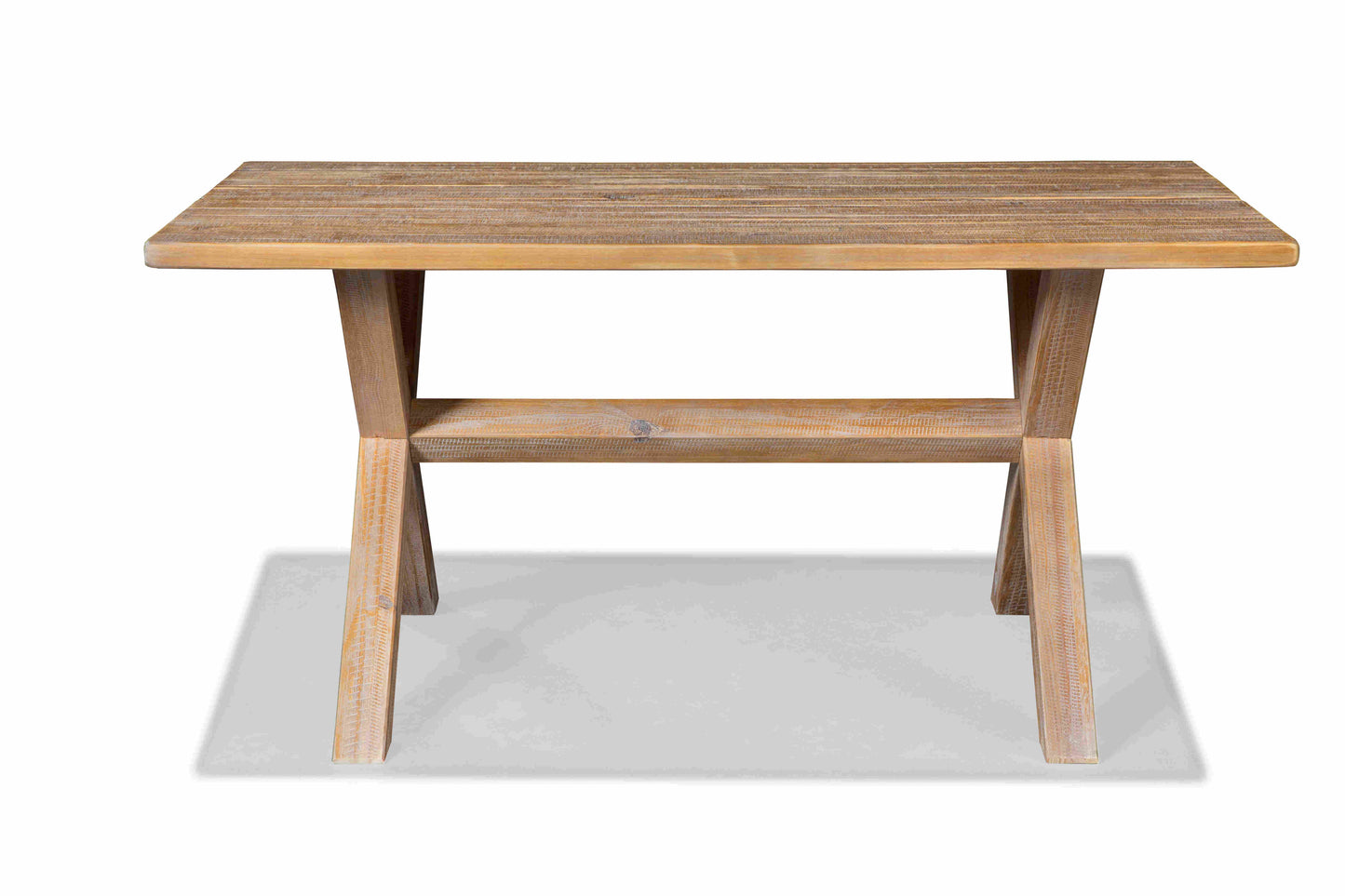 Montauk Solid Wood Trestle Table