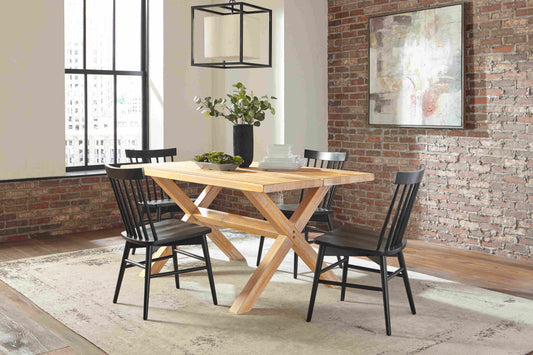 Montauk Solid Wood Trestle Table