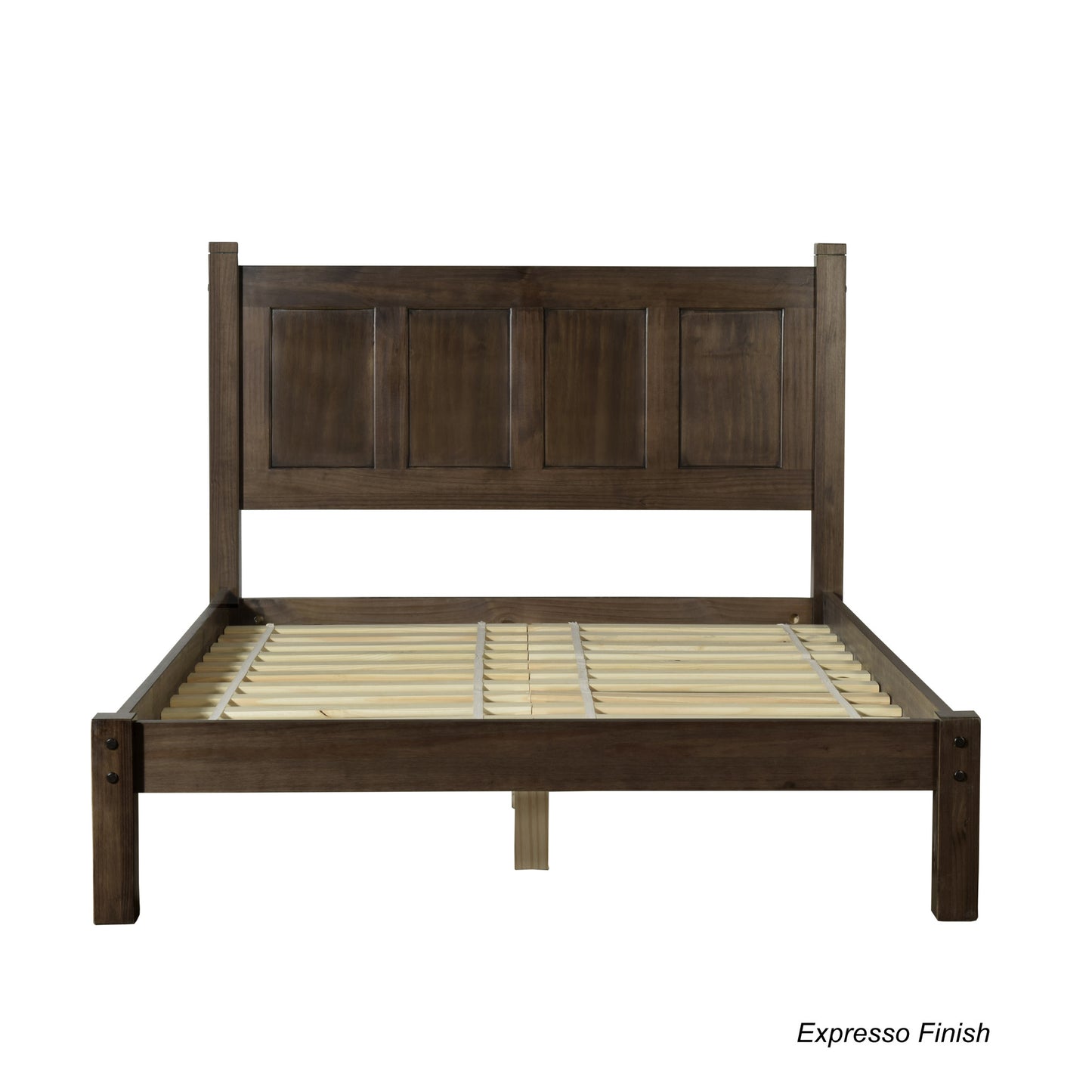 Shaker Queen Panel Platform Bed - - Grain Wood Furniture - 8