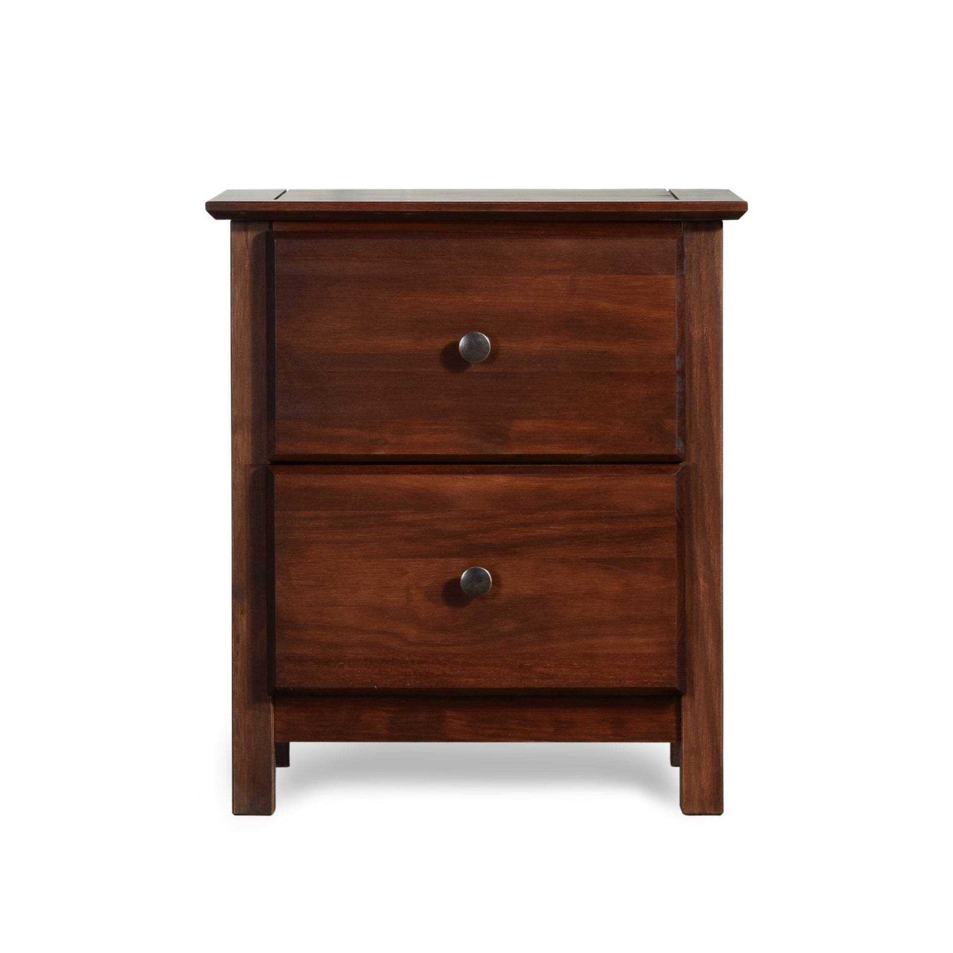 Shaker 2-Drawer Nightstand -  - Grain Wood Furniture - 3