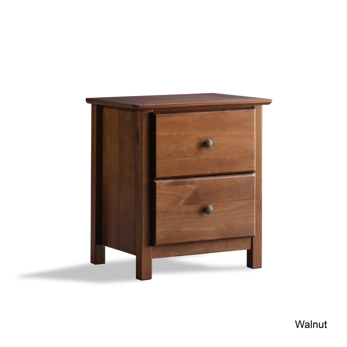 Shaker 2-Drawer Nightstand - - Grain Wood Furniture - 9