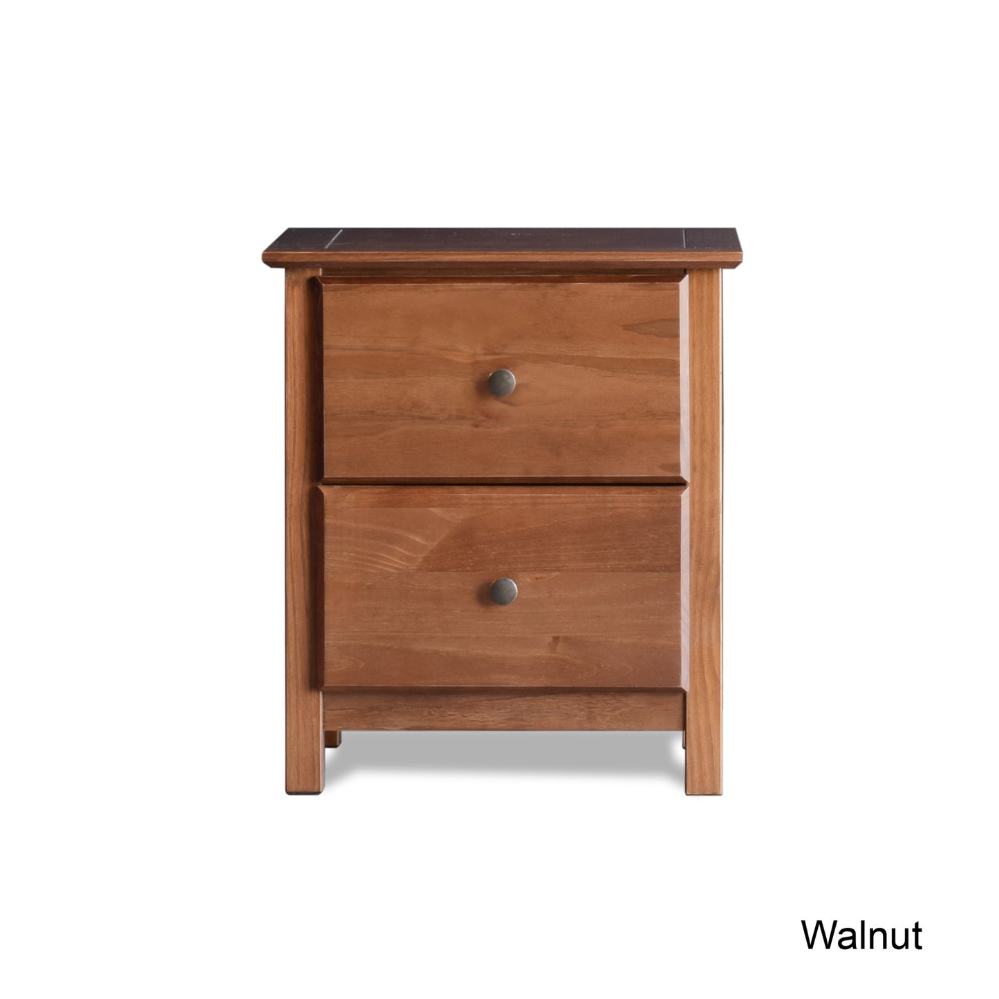 Shaker 2-Drawer Nightstand - - Grain Wood Furniture - 10