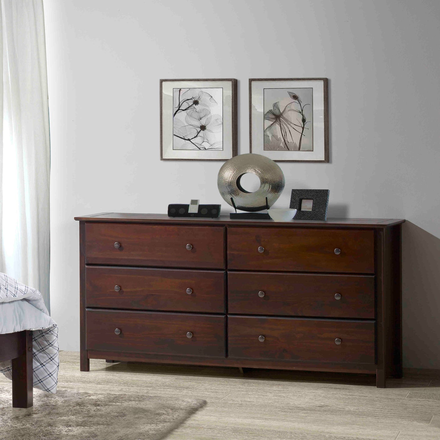 Shaker 6-Drawer Dresser