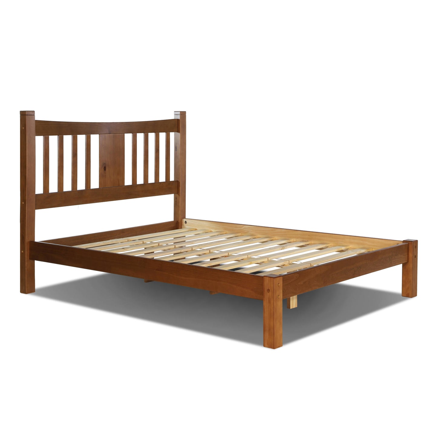 Shaker Slat Platform Bed