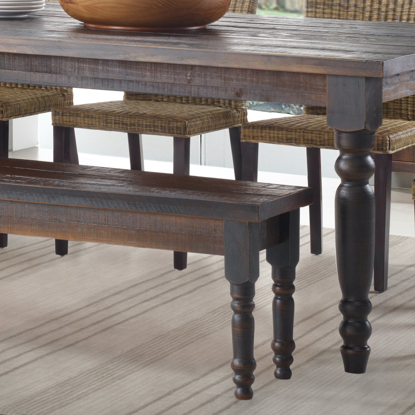 Valerie Solid Wood Bench