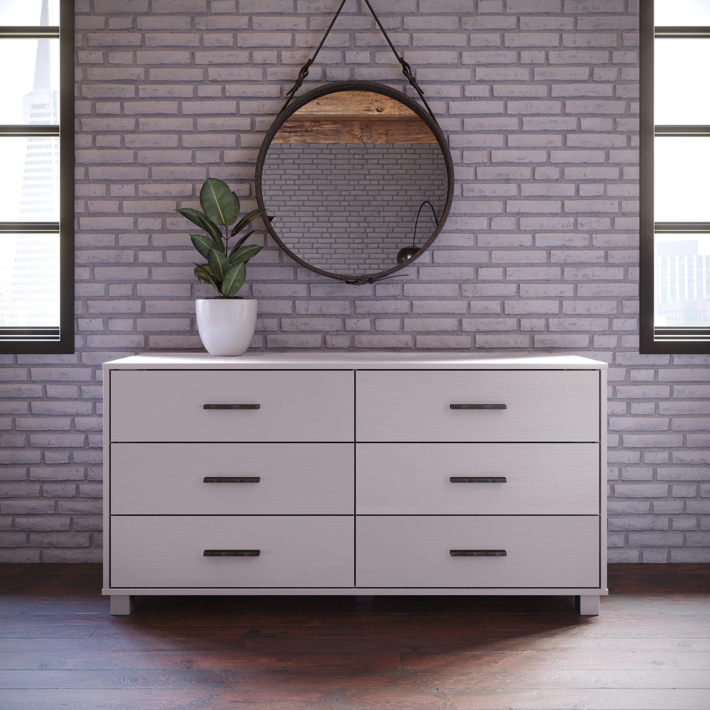 Loft 6-Drawer Dresser