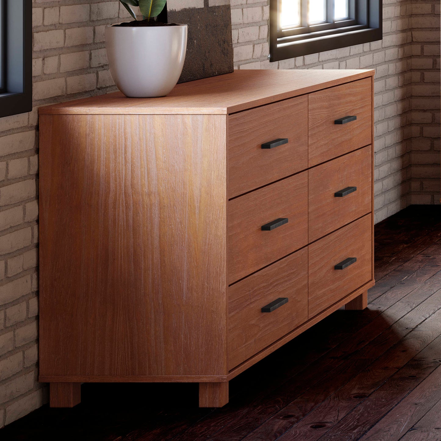 Loft 6-Drawer Dresser