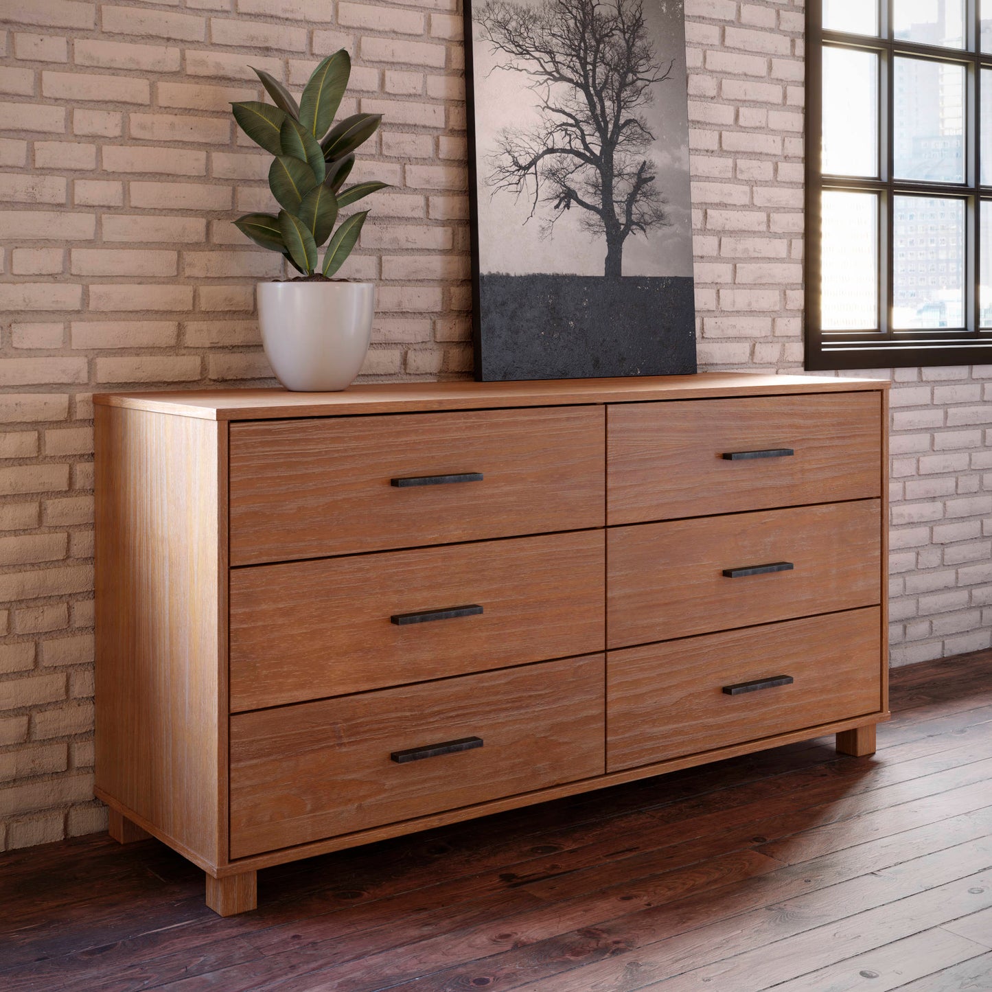 Loft 6-Drawer Dresser