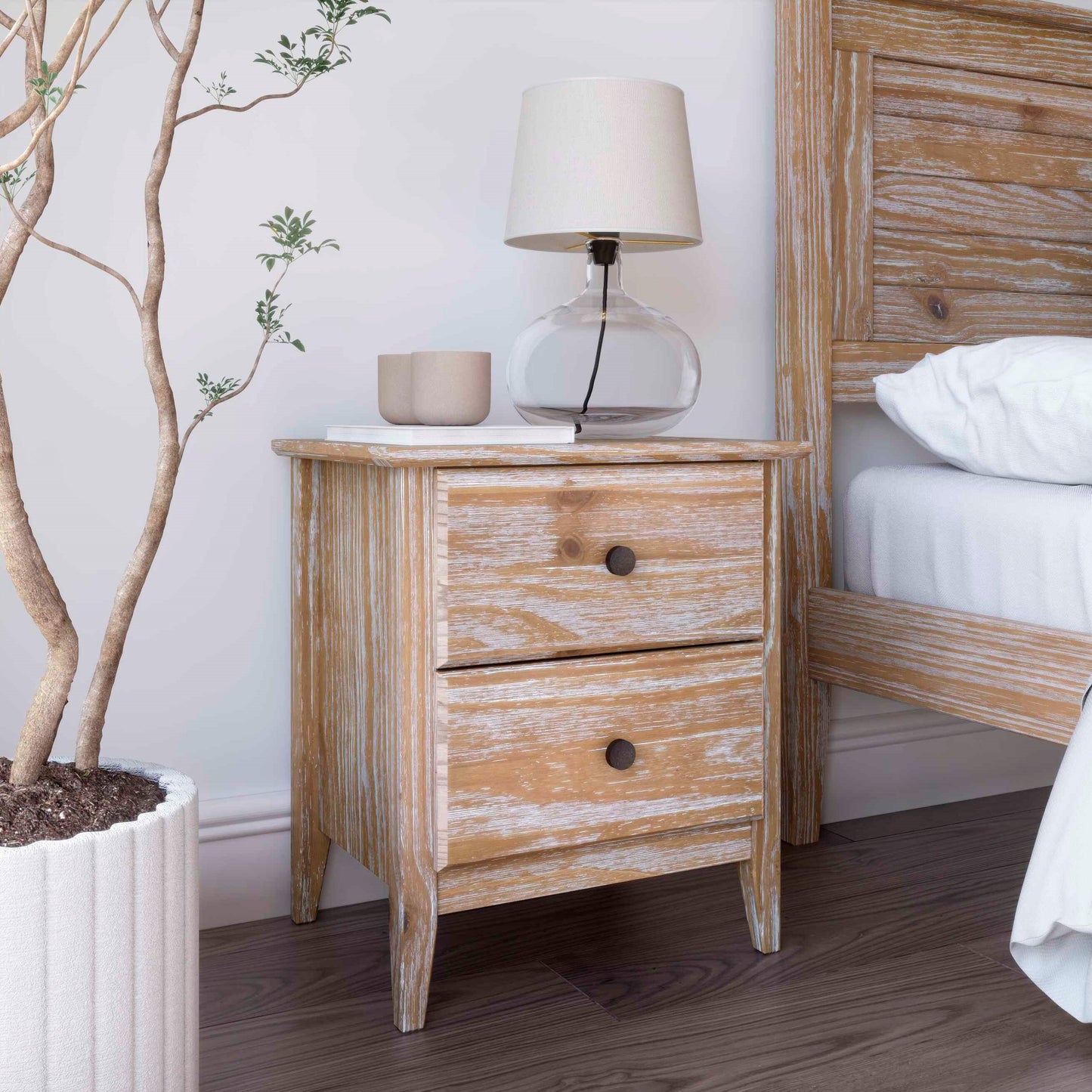 Greenport 2-Drawer Nightstand