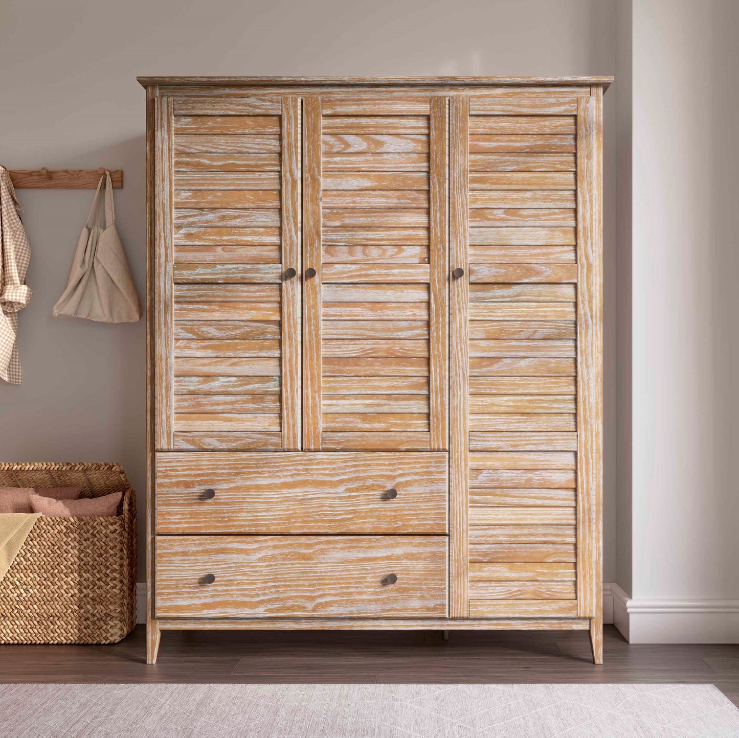 Greenport 3-Door Wardrobe