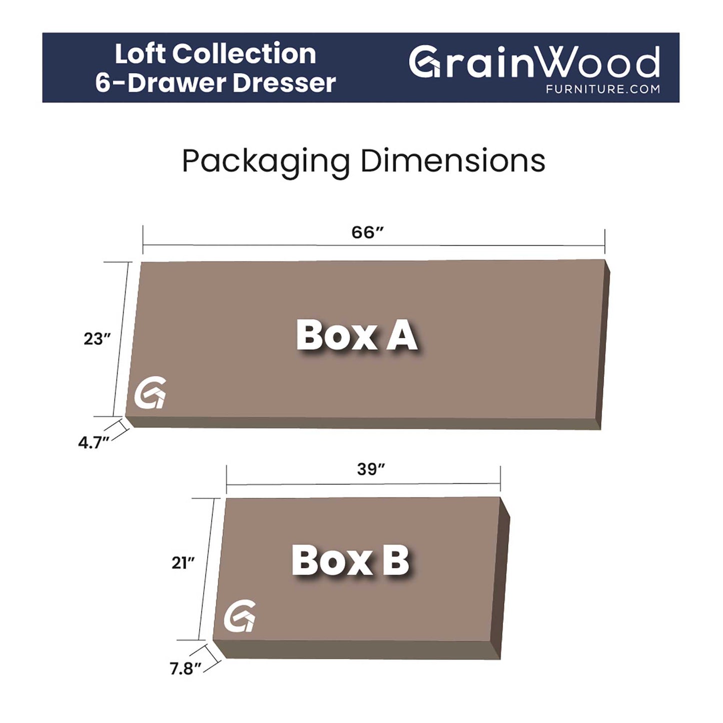 Loft 6-Drawer Dresser