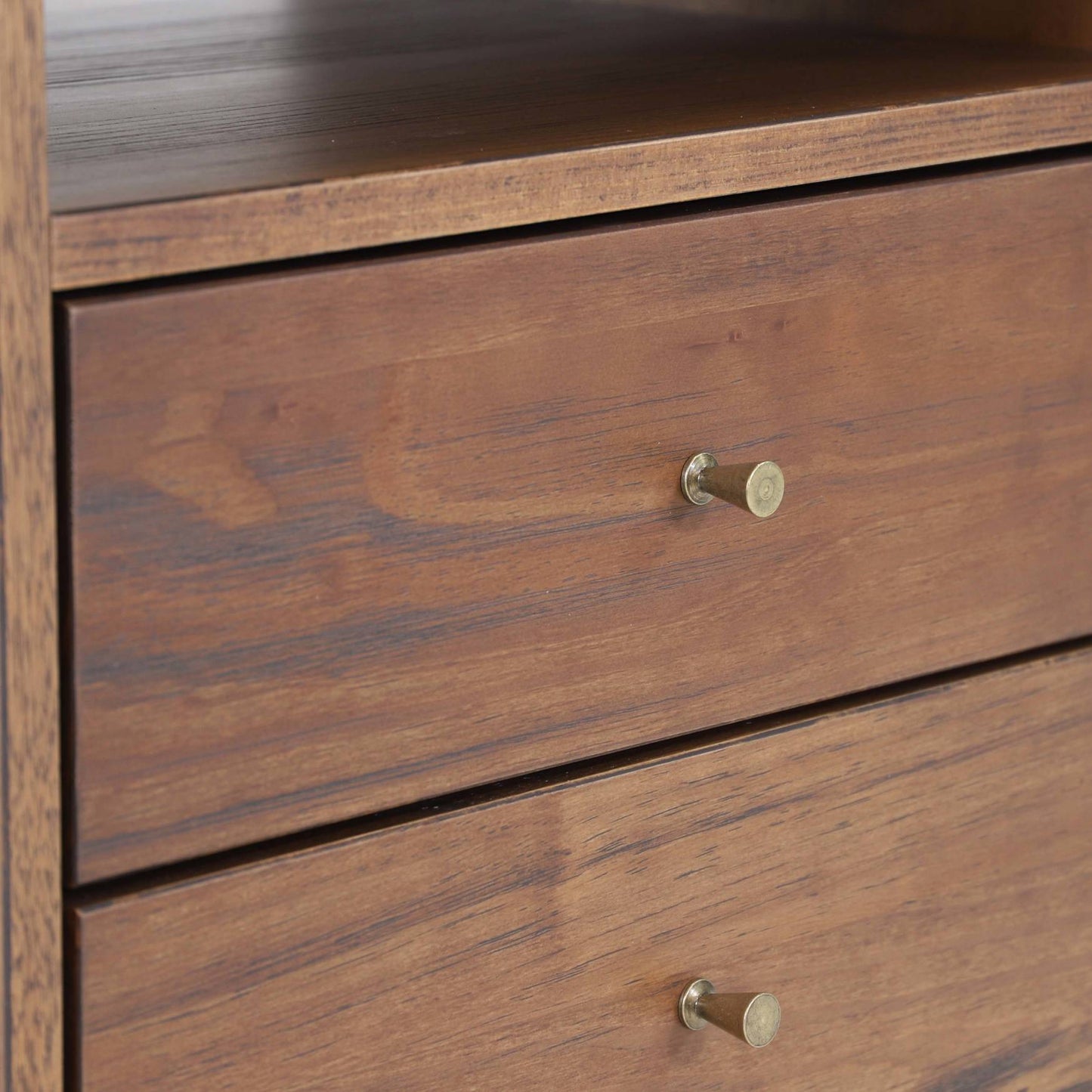 Mid Century Two-Drawer Nightstand