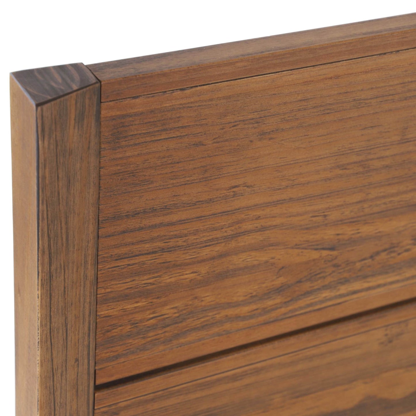 Mid Century Panel Bed