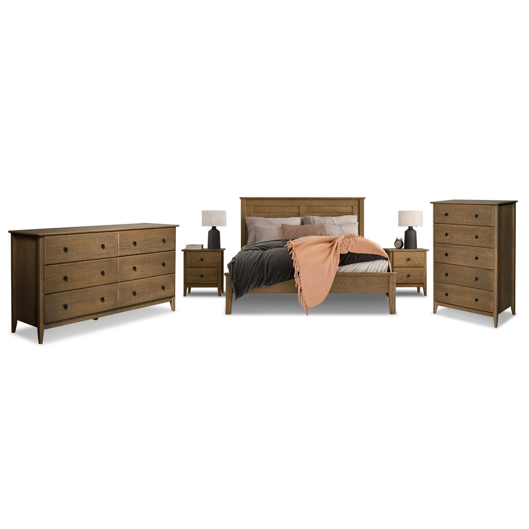 Greenport Bedroom Set (5-piece) – Grain Wood Furniture
