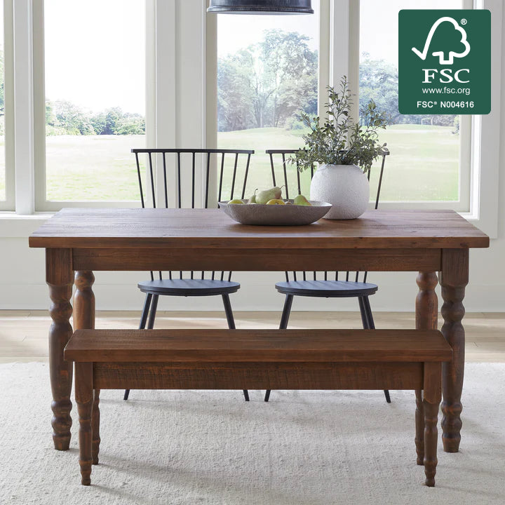 Valerie Solid Wood Bench
