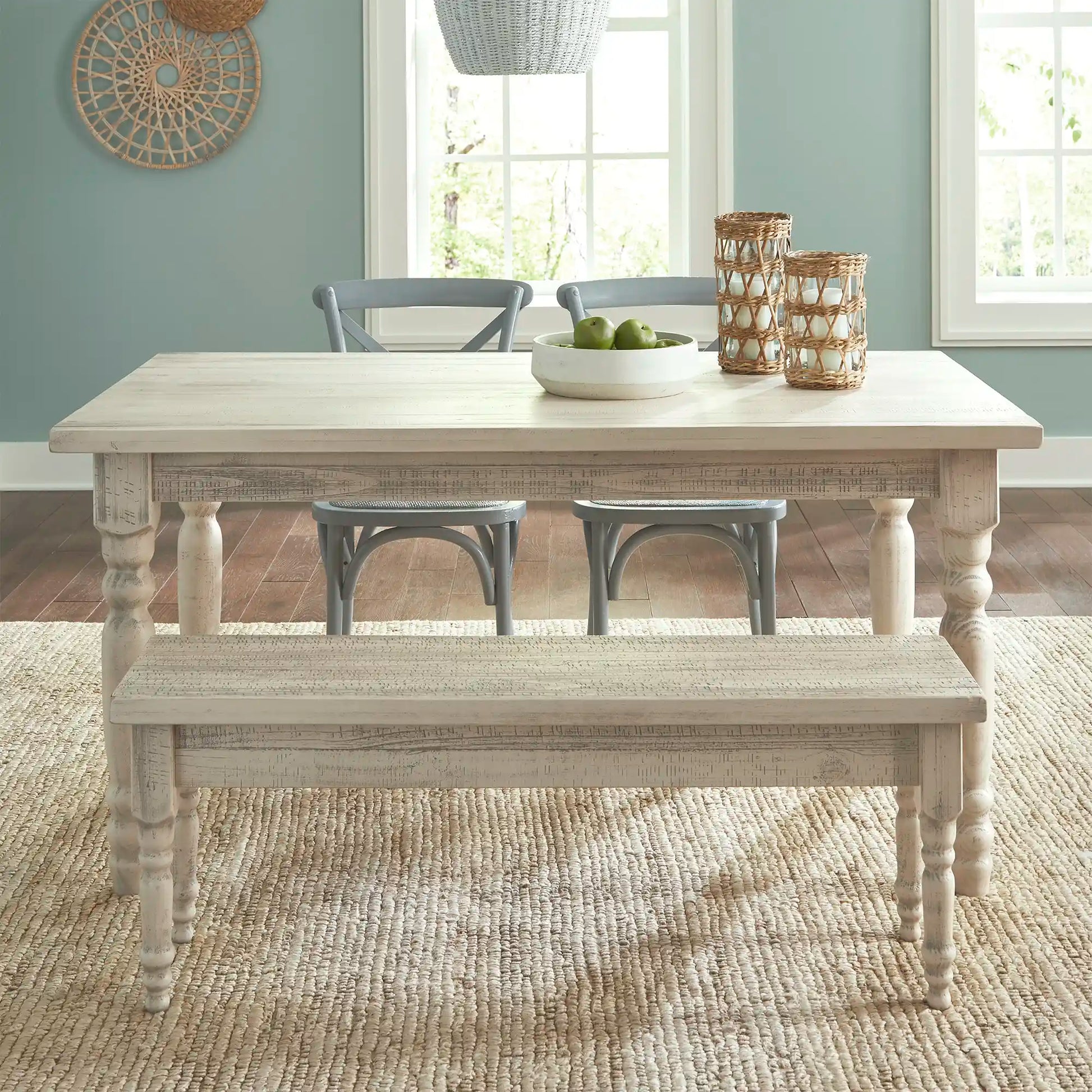 Wood grain dining table deals