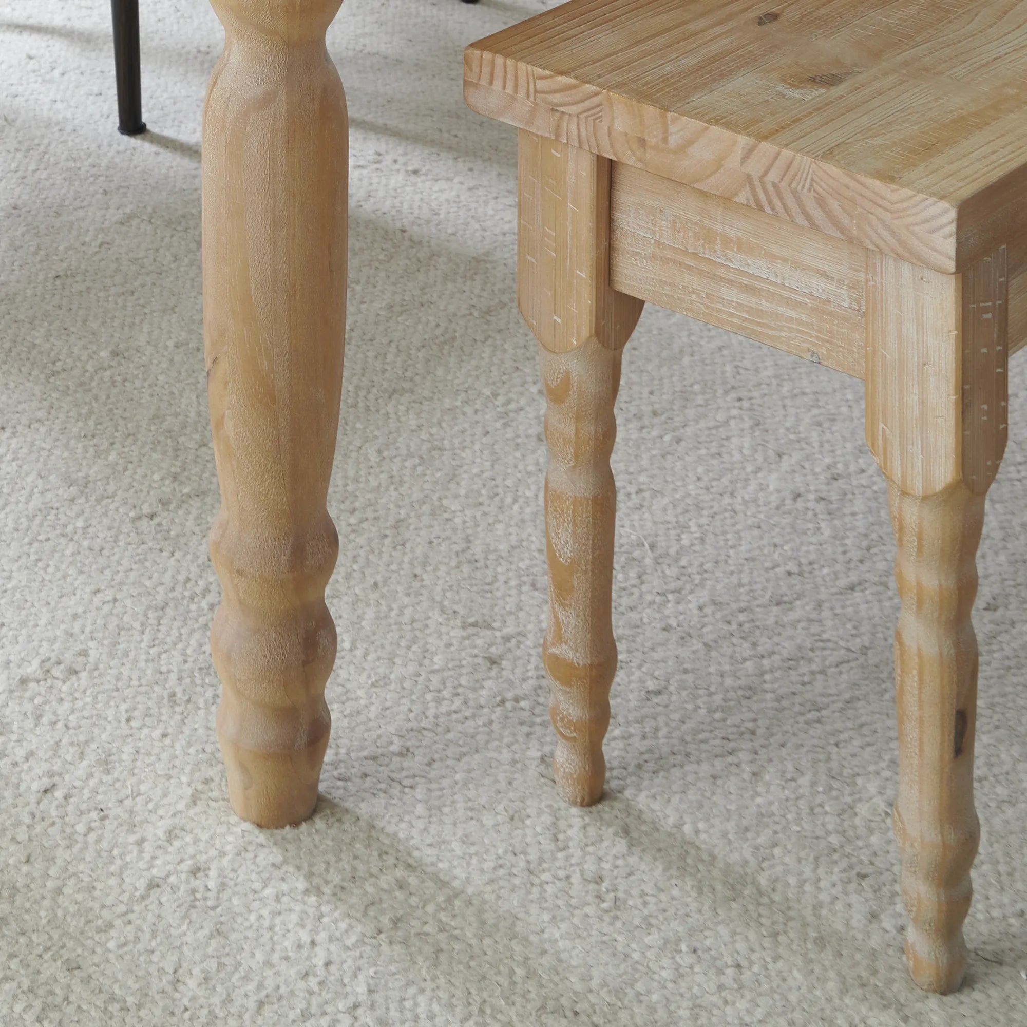 Valerie Solid Wood Bench
