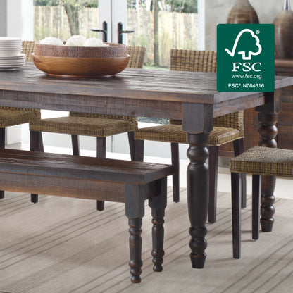 Valerie Solid Wood Bench