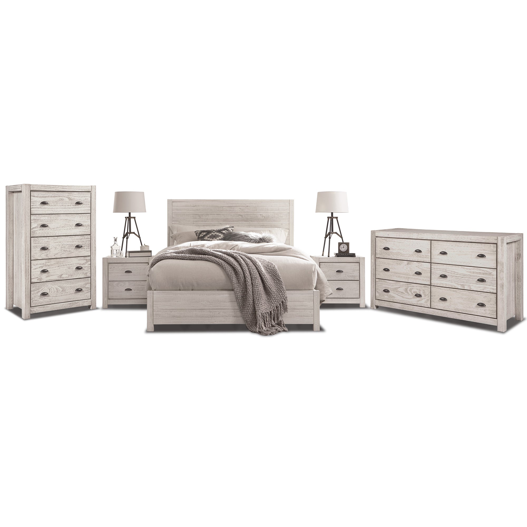 Montauk king deals bedroom set