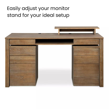 Loft 60" Executive Desk Set